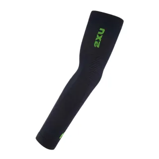 【2XU】U Recovery FIR Flex Arm Sleeves 中性 恢復遠紅外線彈力護臂套(黑)