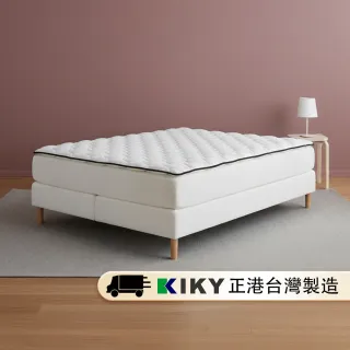 【KIKY】頂級天然天絲+3M防潑水-超厚兩用日式床墊-雙人5尺(舊床救星可水洗)