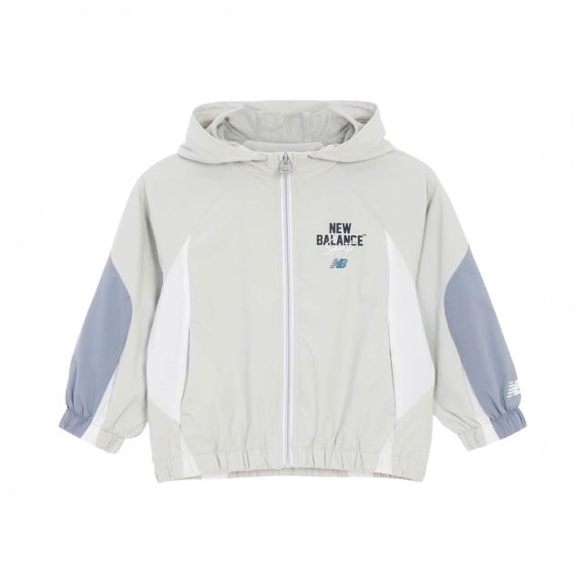 【NEW BALANCE】NB 童裝連帽外套_7AF3202WLGR_男童/女童_灰色