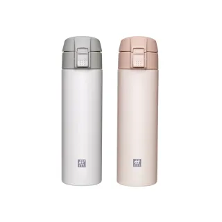【ZWILLING 德國雙人】18/10不鏽鋼真空彈蓋式保溫杯保溫瓶450ml/顏色任選(德國雙人牌集團官方直營)