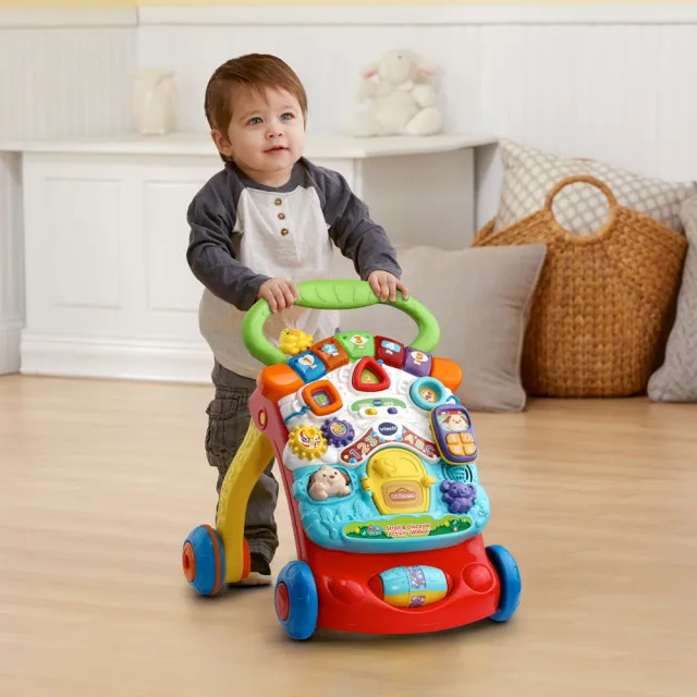 【Vtech】2合1多功能寶寶學步車(2色)