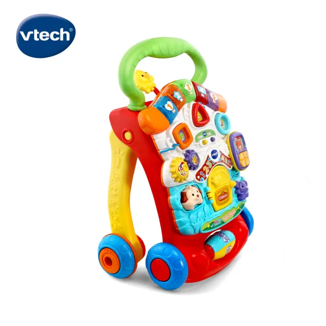 【Vtech】2合1多功能寶寶學步車(2色)