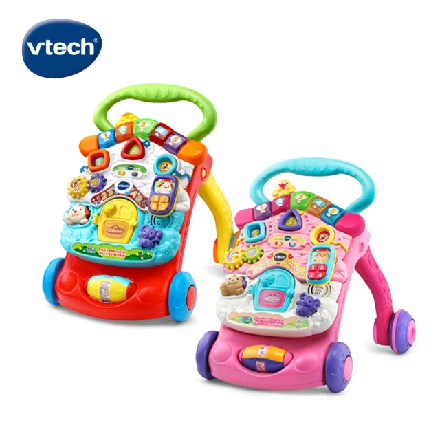 【Vtech】2合1多功能寶寶學步車(2色)