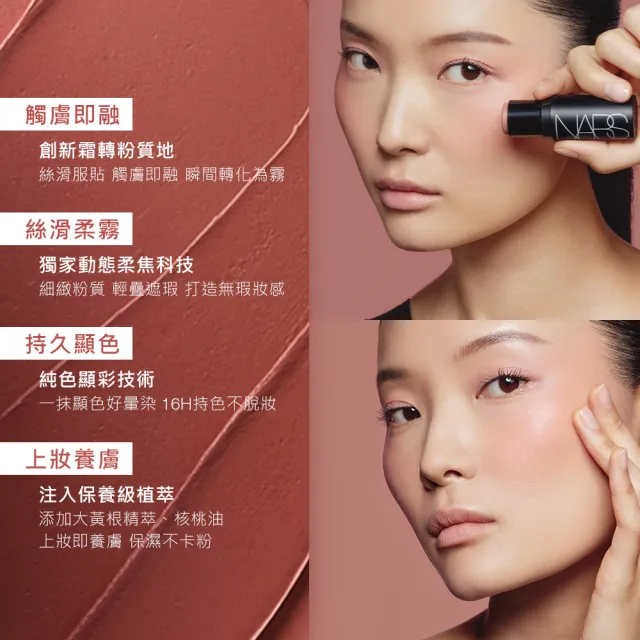【NARS】眼頰棒唇膏獨家組(激情過後唇膏/眼頰棒)