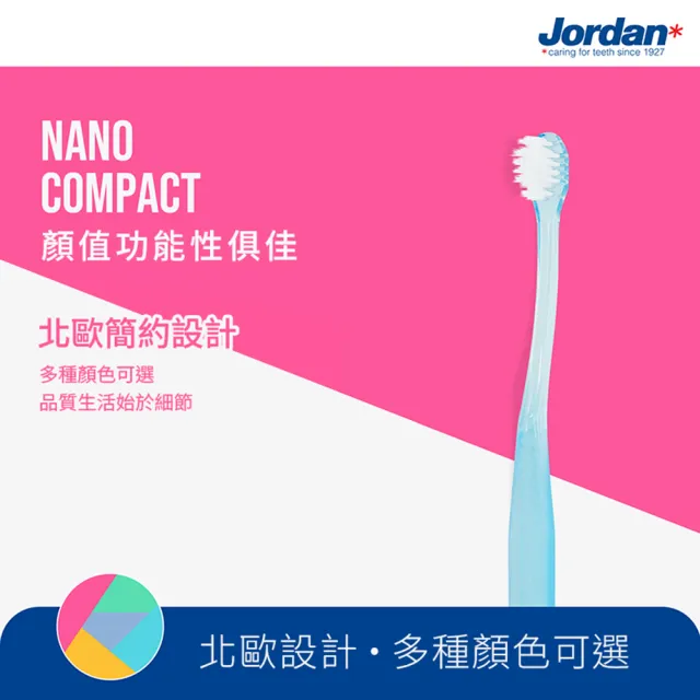 【Jordan】超纖細迷你頭牙刷 12入盒裝(共12入 超軟毛)
