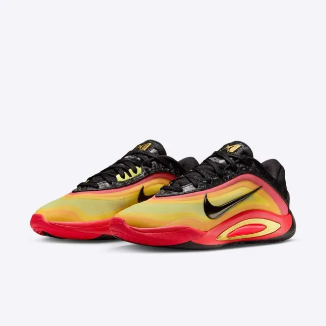 【NIKE 耐吉】耐吉 A One ASW EP 女男 籃球鞋 支撐 緩震 明星賽 黑黃紅(HQ1733-001)
