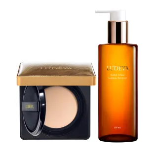 【LUDEYA】繃帶水潤底妝組(繃帶氣墊+洗卸150ml/雙12限定)