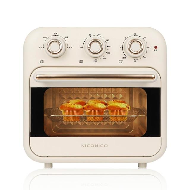 【NICONICO】16L油切氣炸烤箱(NI-GB2307)