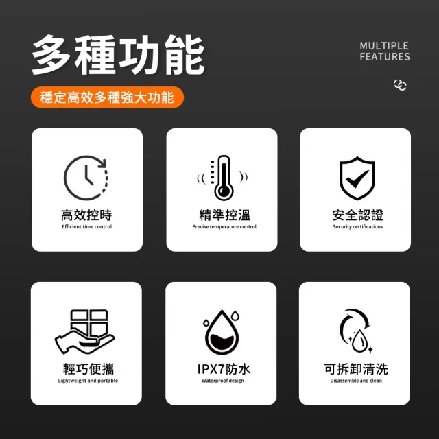 【Felsted 菲仕德】舒肥機 料理機 慢煮機 低溫慢煮機 sous vide牛排慢煮棒 慢煮烹飪(觸控熒幕 P101W)