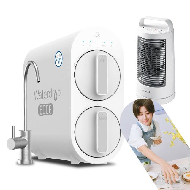 【Waterdrop】廚下型 G2P600 RO逆滲透無桶直輸生飲淨水器/純水機
