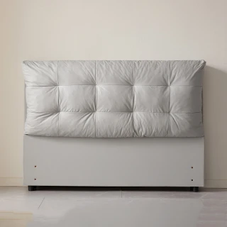 【MUNA 家居】620-10型達利5尺深灰色貓抓皮床頭片(床頭 床頭片 雙人床)