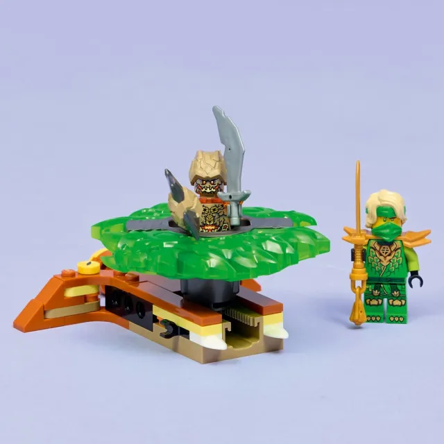 【LEGO 樂高】旋風忍者系列 71850 勞埃德大戰大地怪陀螺(陀螺玩具 忍者遊戲 積木 兒童玩具)