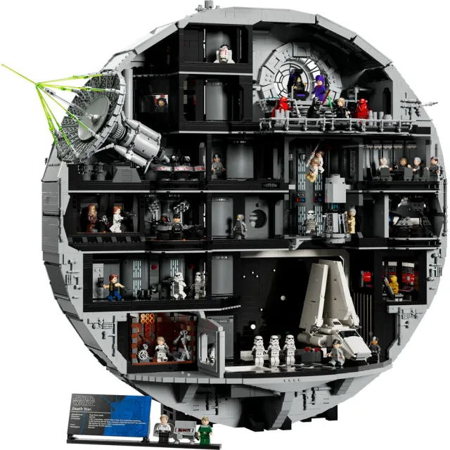【LEGO 樂高】星際大戰系列 75419 死星(星戰 居家擺設 積木 玩具)