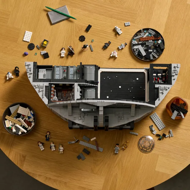 【LEGO 樂高】星際大戰系列 75419 死星(星戰 居家擺設 積木 玩具)