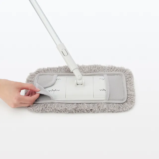 【MUJI 無印良品】掃除系列/地板除塵拖把布 約寬32x深17x高2.5cm