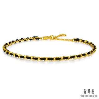 【點睛品】力量 守護繩 黃金手鍊_計價黃金