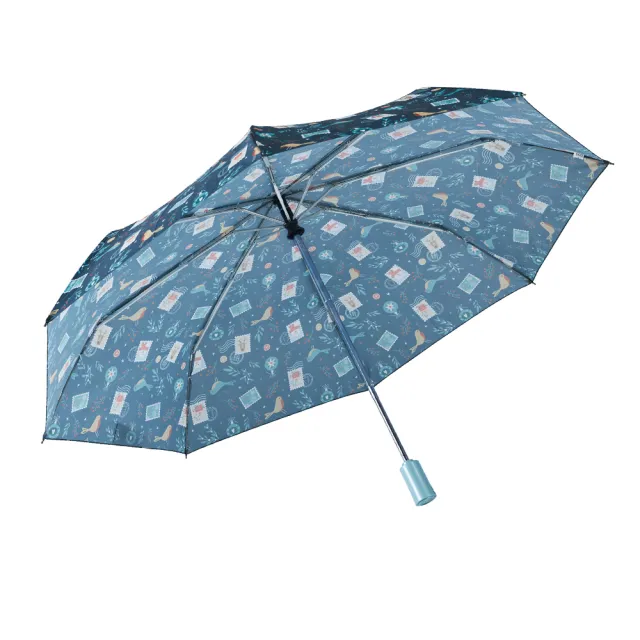 【rainstory】森林旅程 抗UV加大防回彈自動傘 多色