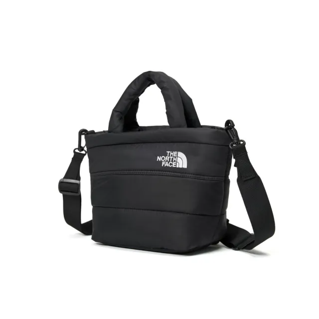 【The North Face】TNF 休閒 運動 DWR防潑水休閒單肩包 手提包 NUPTSE MINI BAG 男 女 黑(NF0A8F06KY4)