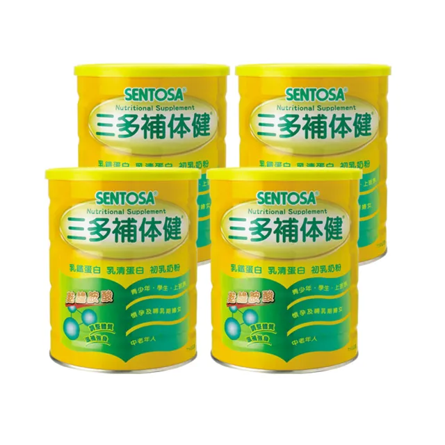 【SENTOSA 三多】補体健4罐組(750g/罐  共3000g)