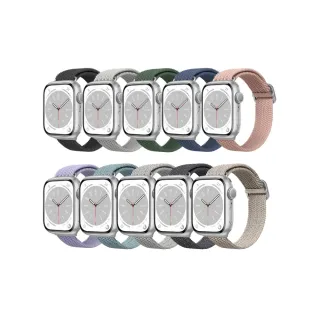 【RHINOSHIELD 犀牛盾】Apple Watch 編織錶帶 38/40/41mm/第10/11代42mm適用