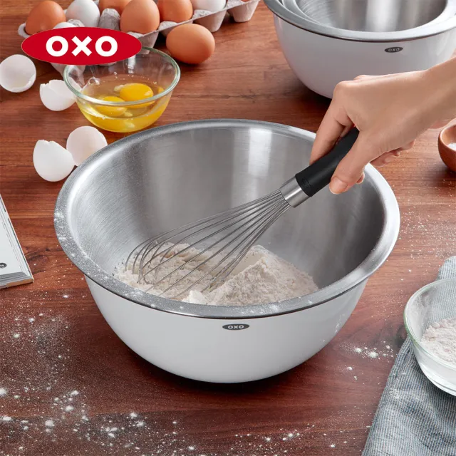 【美國OXO】好打發雙件組(打蛋器+攪拌盆)