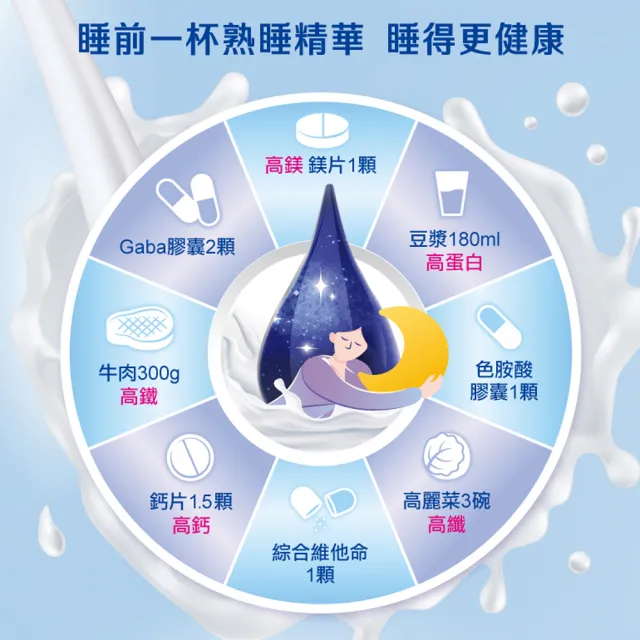 【維奇】GABA熟睡配方 720g/罐 1罐組(香醇芝麻無加糖口味 粉狀營養品)