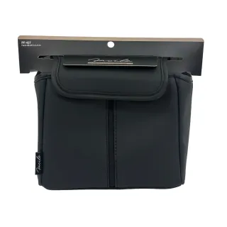 【YAC】SUV車用後座多功能收納桶 PF-427(置物盒｜置物袋｜收納袋｜車用垃圾桶)