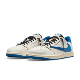 【NIKE 耐吉】Travis Scott x Fragment x Air Jordan 1 三方聯名 閃電倒鉤 2.0 藤原浩 男鞋 DM7866-104