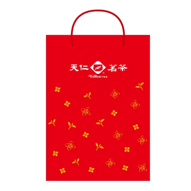 【天仁茗茶】嚴選靈芽茶集茶葉禮盒 高山烏龍茶葉300g+老茶王300g(附提袋)(中秋禮盒)