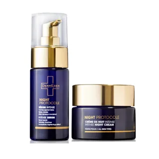 【DermEden 得美登】1%A醇煥能再生修護精華30mL+1%A醇煥能緊緻修護霜50mL(抗老煥膚淡斑)