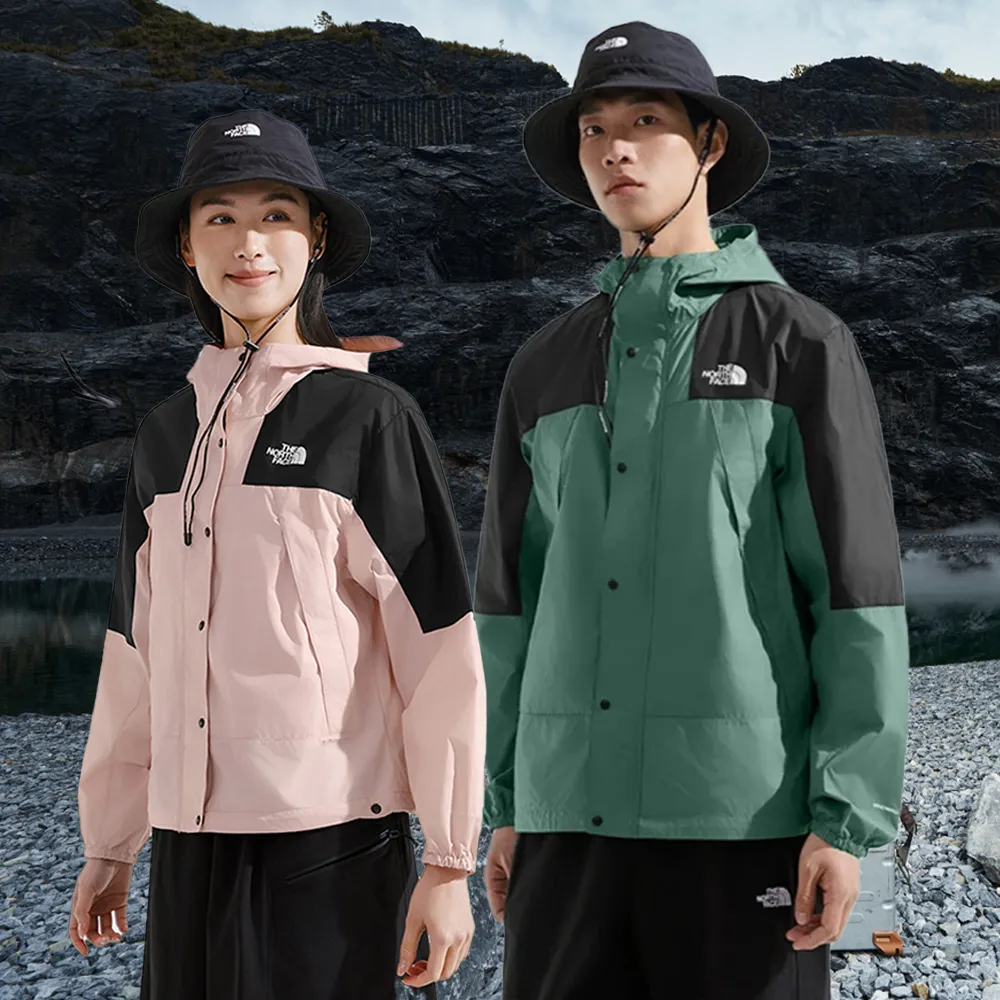 【The North Face】中性款防風機能外套(多款任選)