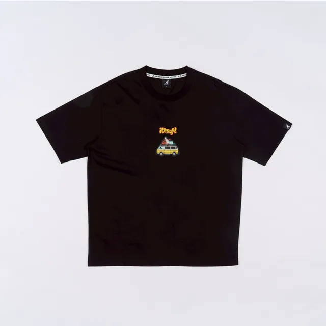 【KANGOL】英國袋鼠小巴士短袖T恤(休閒服/圖案T恤)