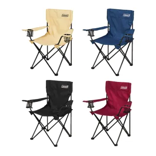 【Coleman】扶手休閒椅(露營椅 折疊椅 月亮椅 椅子 椅 露營椅子 露營折疊椅 折疊月亮椅 露營 逐露天下)