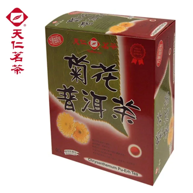 【天仁茗茶】袋茶茶包40入(高山烏龍茶原片/鮮綠茶原片/阿薩姆紅茶原片/黃金玄米茶/菊花普洱茶)