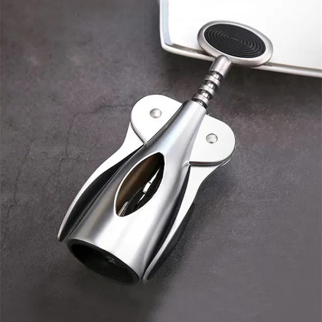 【PUSH!】餐具用品 紅酒開瓶器瓶塞組合 葡萄酒起瓶器 手動啟瓶器酒瓶塞(開瓶器紅酒瓶塞組合 D348)