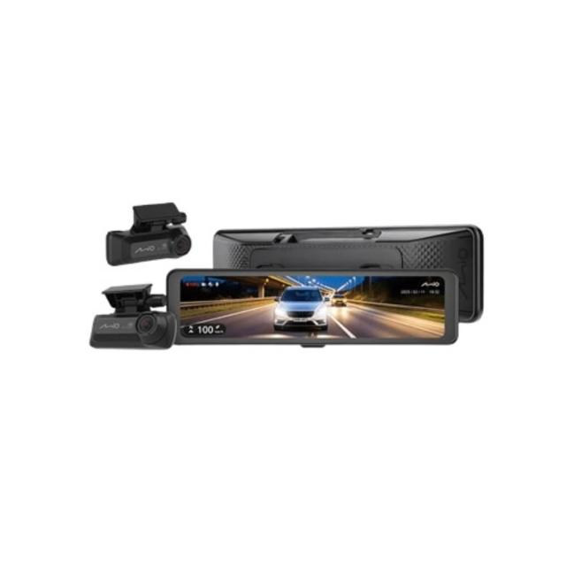 【Mio】MiVue R890WD 分離式鏡頭 後視鏡型行車記錄器 前後4K+4K 極致畫質 新2代星光級 送安裝(車麗屋)