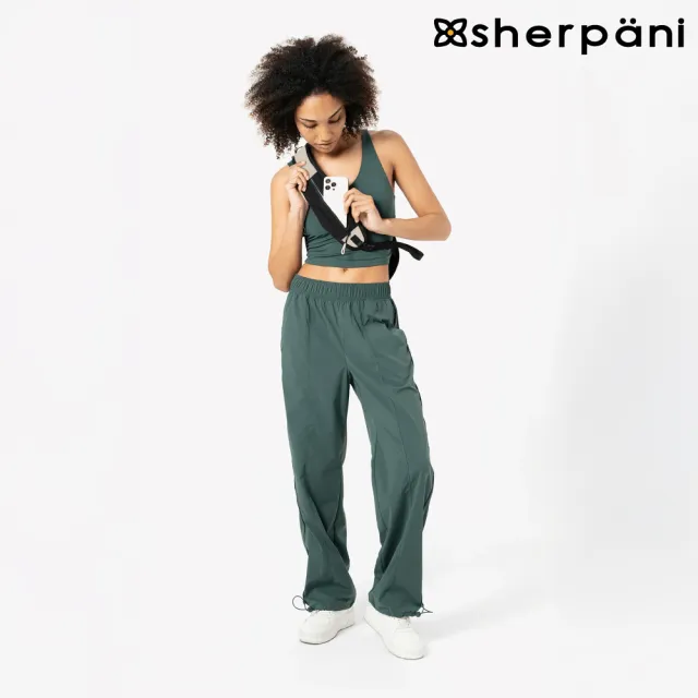 【Sherpani】雙11 RFID 防潑水多功能斜肩包 25II Esprit 10L｜卡其/Con Leche(RFID 屏蔽 拉鍊固 