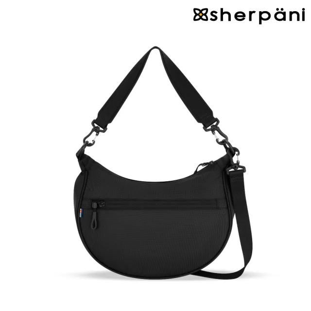 【Sherpani】雙11 RFID 防潑水多功能斜背包 25II Mina 5L｜黑色/Raven(RFID 屏蔽 拉鍊固定鎖 撥 