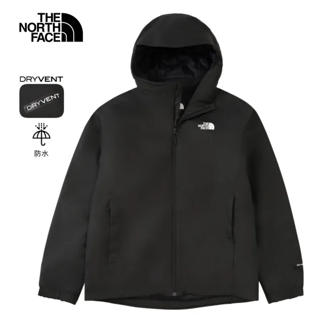 【The North Face 官方旗艦】中性款防水透氣鋪棉外套(多款任選)