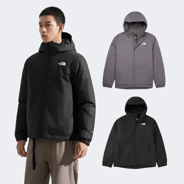 【The North Face 官方旗艦】中性款防水透氣鋪棉外套(多款任選)