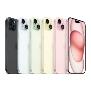 【Apple】A+級福利品 iPhone 15 128G 6.1吋(贈充電線+玻璃貼+透明殼)