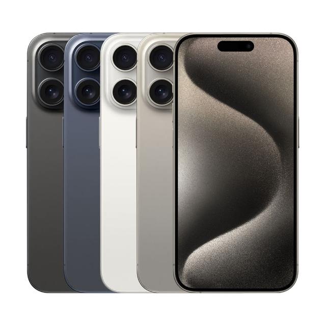 【Apple】A+級福利品 iPhone 15 Pro Max 256G 6.7吋(贈充電線+玻璃貼+透明殼)