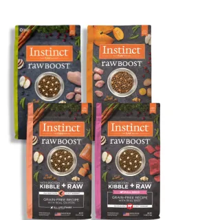 【Instinct 原點】凍乾全犬/成犬/小型犬 3.5lb/4lb多口味任選(WDJ 添加純肉塊 狗飼料 無穀飼料 肉含量74%)