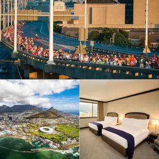 【2026開普敦馬拉松】全馬雙人參賽權＋5晚南太陽角飯店雙床房含早餐