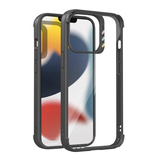 【JTLEGEND】for iPhone 13 Pro Max 6.7 QCam軍規防摔保護殼附鏡頭防護圈