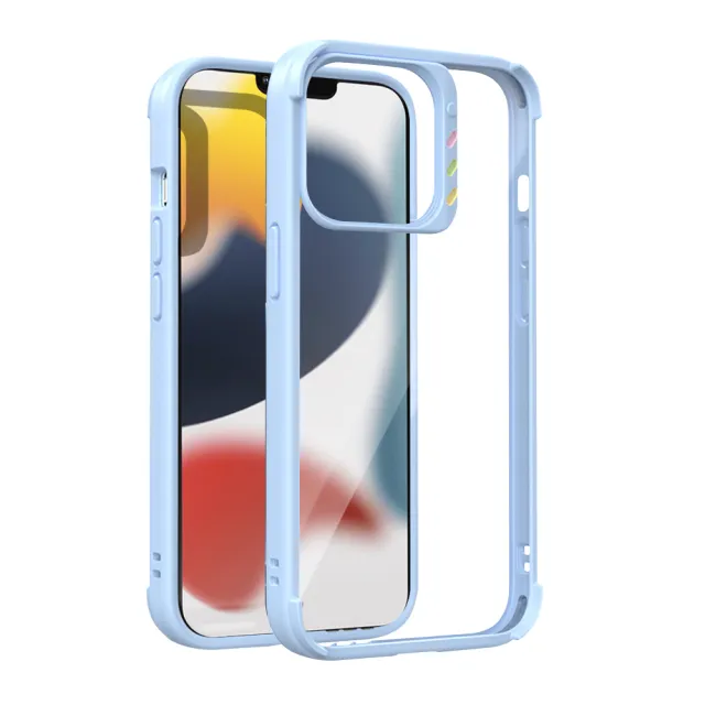 【JTLEGEND】for iPhone 13 Pro Max 6.7 QCam軍規防摔保護殼附鏡頭防護圈