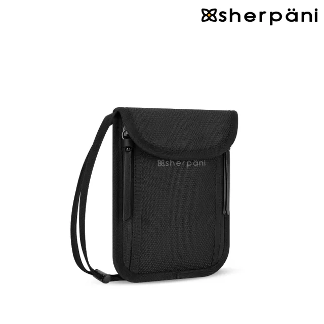 【Sherpani】雙11 RFID 防盜多功能隨身包 25II Piper AT｜黑色/Carbon(RFID 屏蔽 防盜包 拉鍊鎖 
