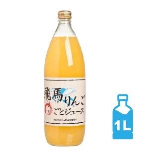 即期品【青森農協】日本飛馬蘋果汁1000mlx6入 (日本原裝進口)