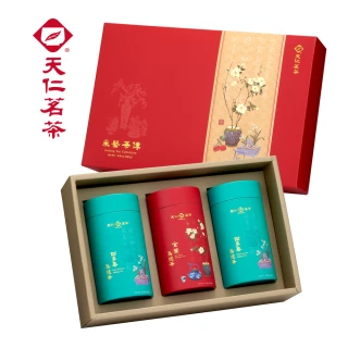 【天仁茗茶】采藝茶傳茶葉禮盒 四季春烏龍茶葉80gx2+高山金萱茶80gx1(附提袋)