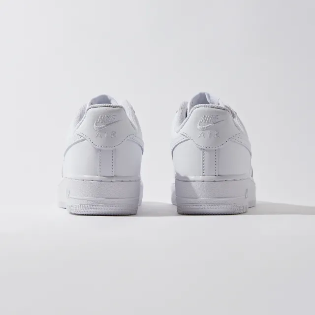 【NIKE 耐吉】Air Force 107 女鞋 白色 經典 簡約 皮革 休閒鞋 DD8959-100